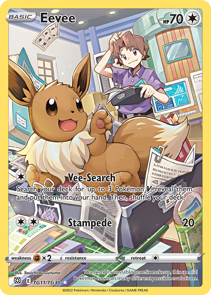 TG11/TG30 - Eevee - [Rare Holo]