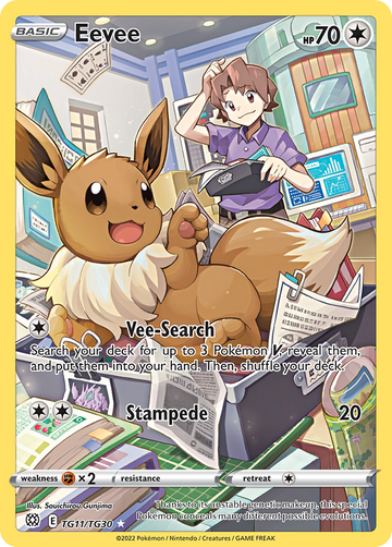 TG11/TG30 - Eevee - [Rare Holo]