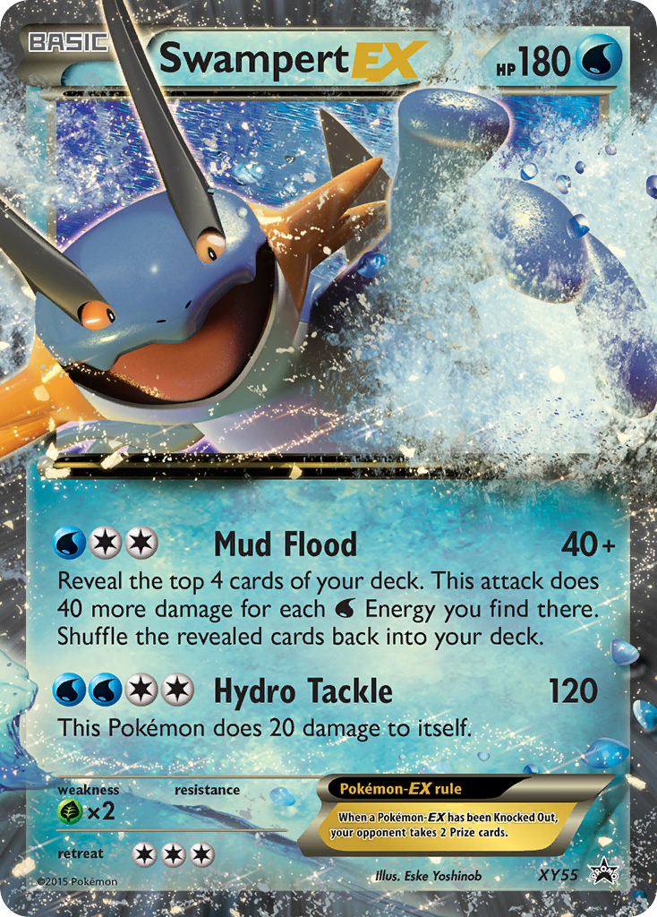 XY55 - Swampert-EX - [Promo]